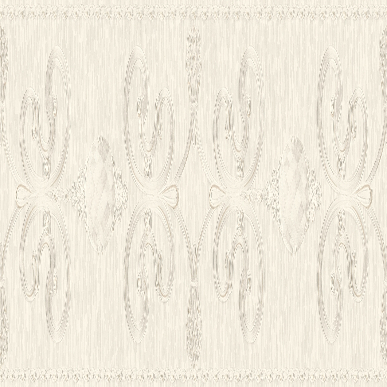 A.S. Creation Only Borders | 369162 | papier peint papier adhésif baroque | 0.15 m x 5 m | beige