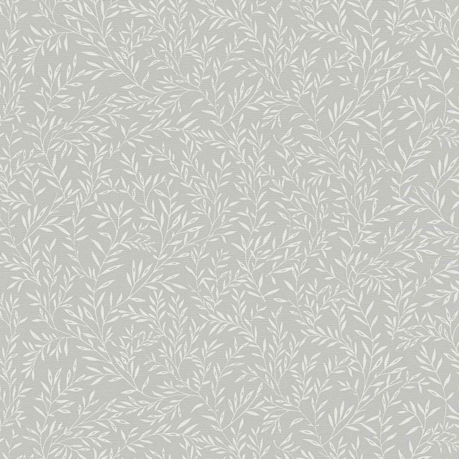 A.S. Creation | Maison Charme | 390734 | Vliestapete | Blumenoptik | 10.05 x 0.53 m | Grau
