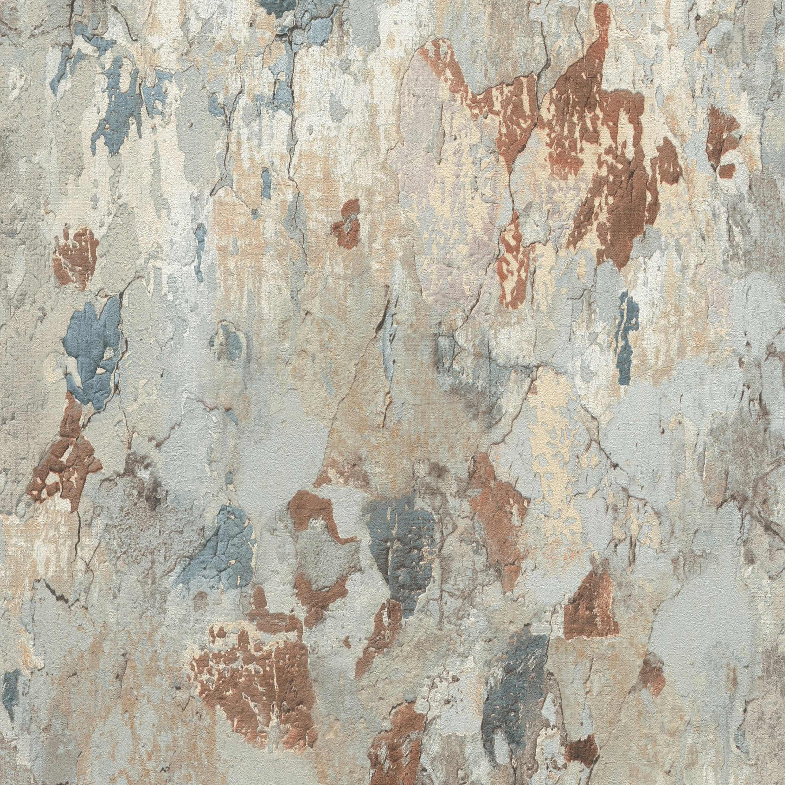 A.S. Creation | Metropolitan Stories 2 | 379541 | Vliestapete | Vintage | 0.53 x 10.05 m | Grau