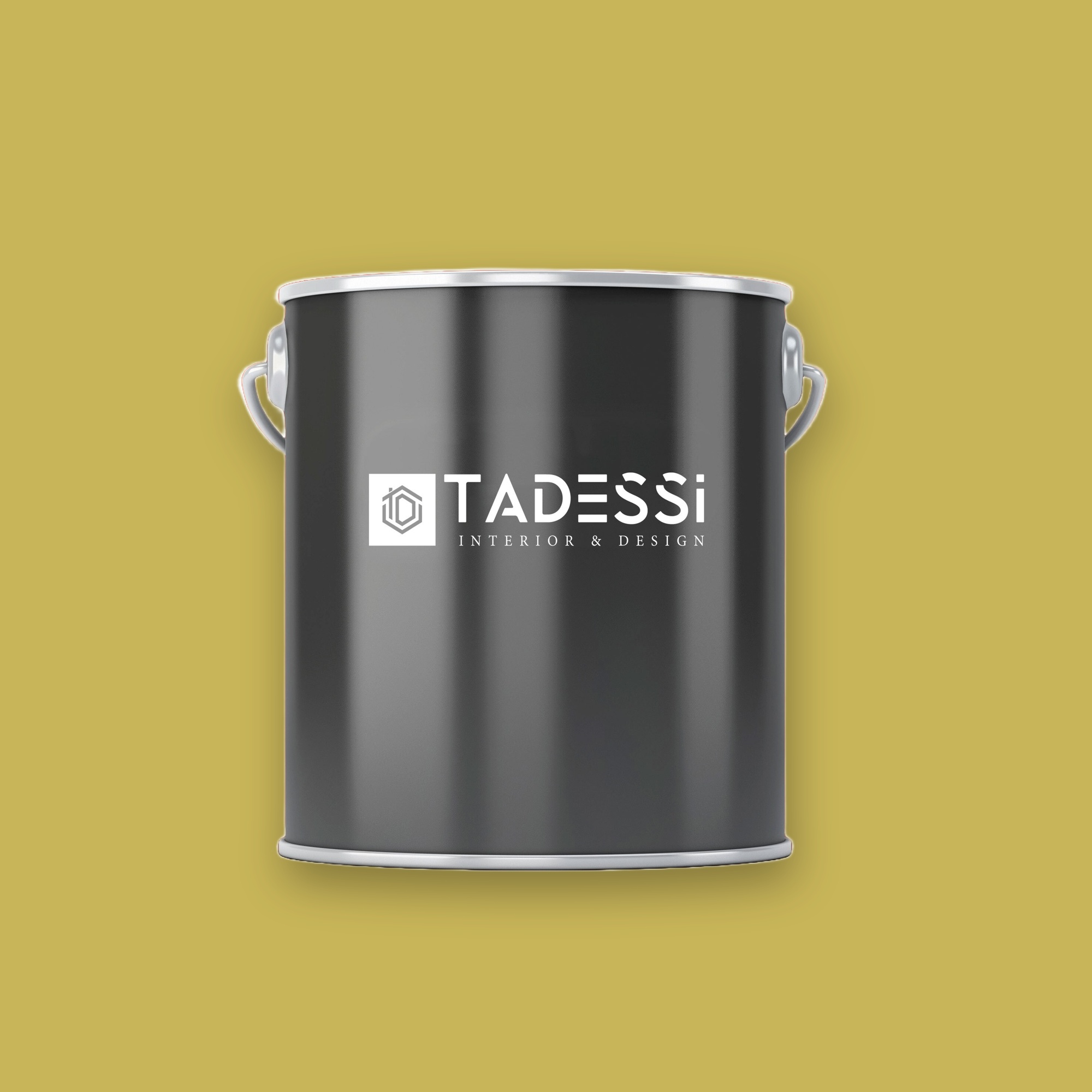 TADESSI Wall Select - Wandfarbe Grün  - Weizengelb -  Hochwertige Innenfarbe  -  Intensive Farbkraft