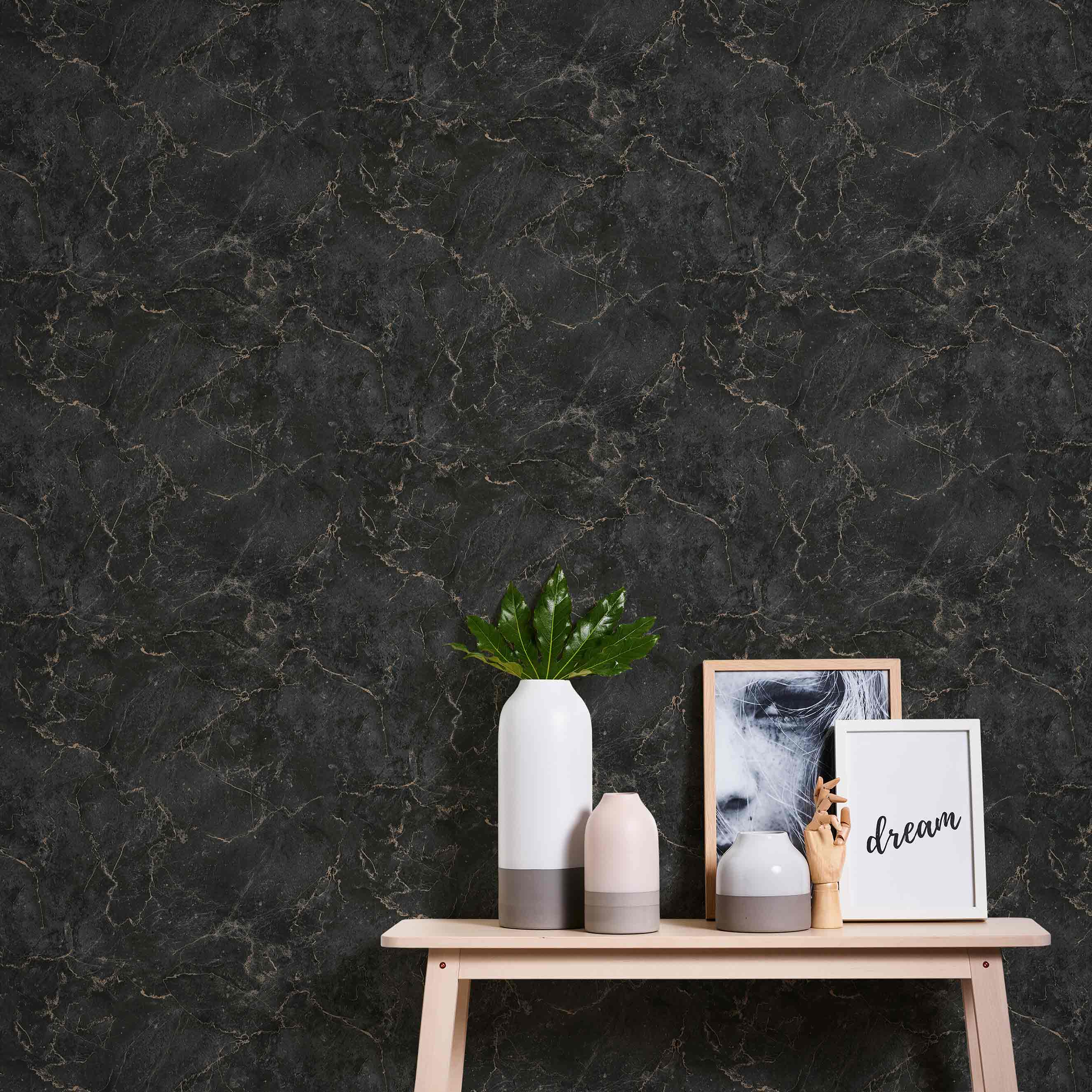 Designer Michalsky 4 Change is good | No. 10045 | Vliestapete | 0.53 m x 10.05 m | Schwarz