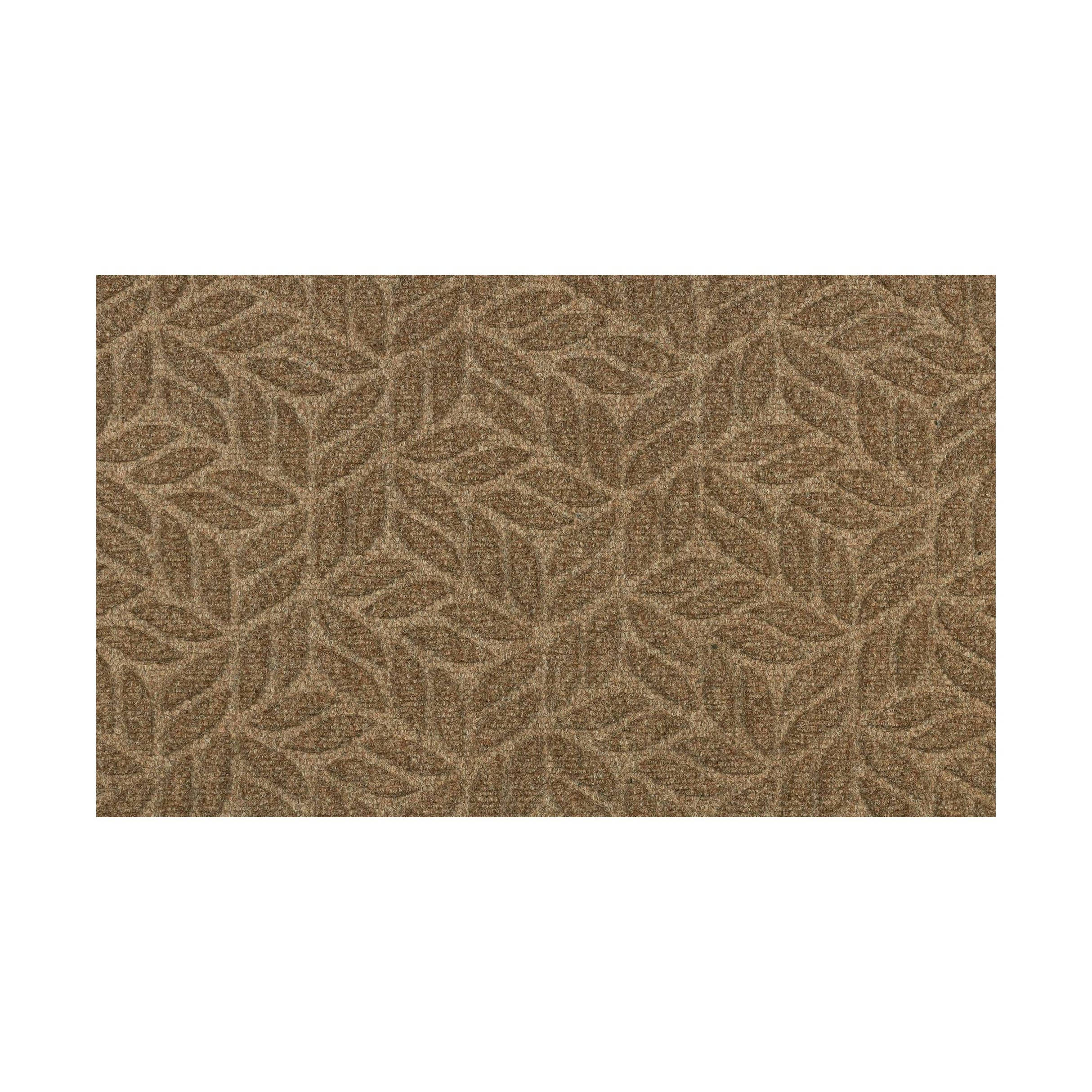 Fußmatte Blätterspiel 75 x 45 cm Schmutzfangmatte waschbar Floornovo Minimal Design