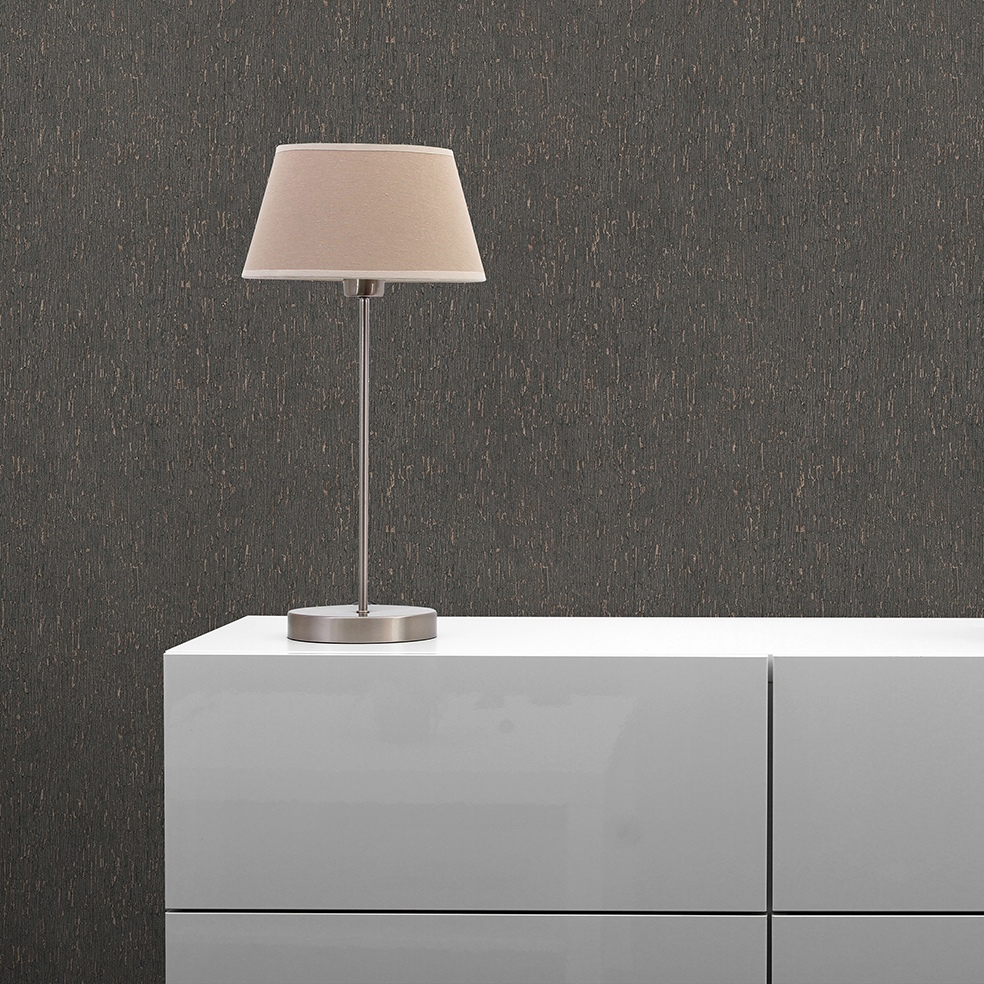 Tapete Ricco Stein M1-No.11108 Vlies Schwarz Silber Tadessi 10.05 m x 0.53 m