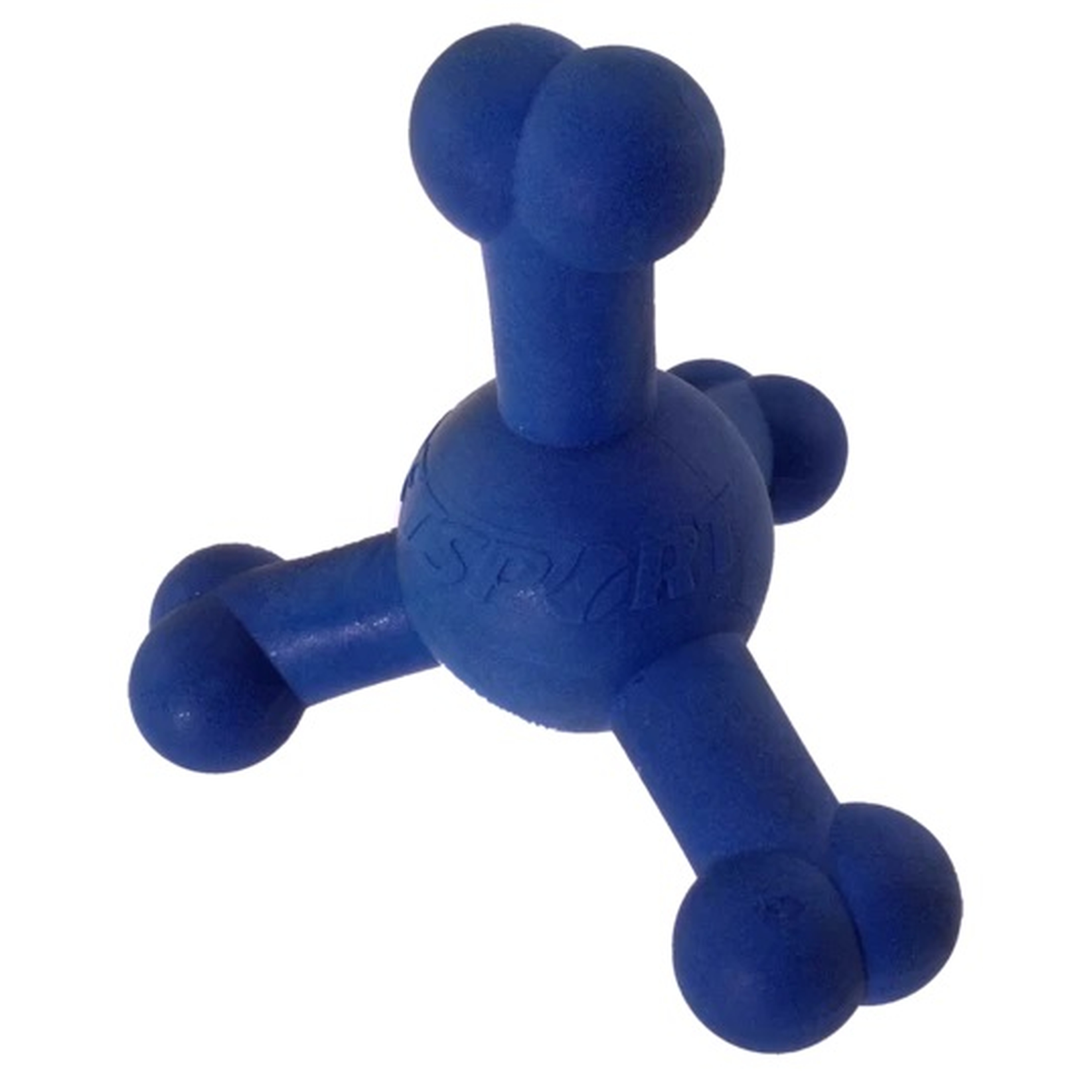 Hundespielzeug | befüllbar | Leckerlies | Sprungkraft | Kauspielzeug | 18 cm | Gummi | Knochen