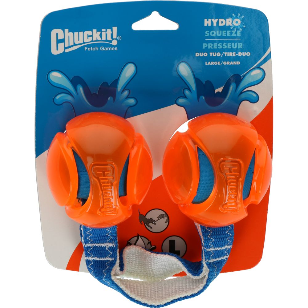 Hundespielzeug | Wasser | Apportieren | Kühl | Ball | Blau | Orange | Polyester | 13.5x19x7 cm