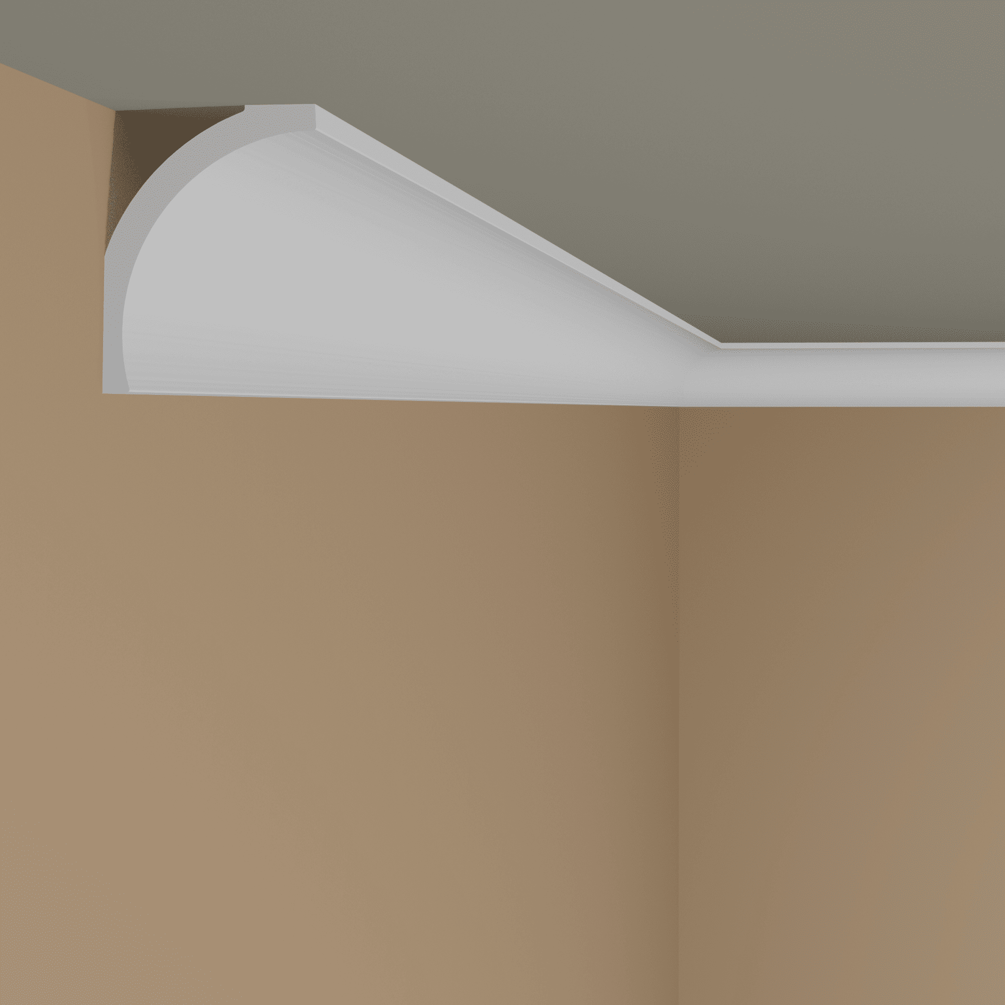 NMC Stuckleiste B1 NOMASTYL 78 x 66 x 2000 mm Polystyrol weiß Deckenleiste