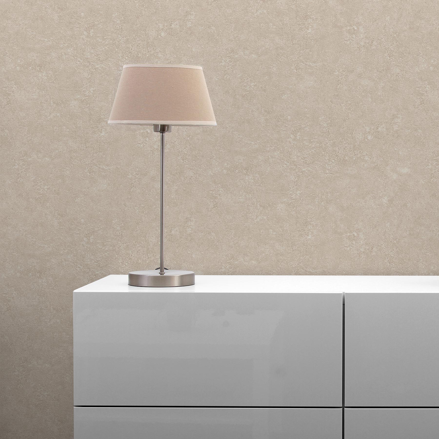 Tapete Uni M1-No.1154 Vliestapete Beige Unitapete Einfarbig