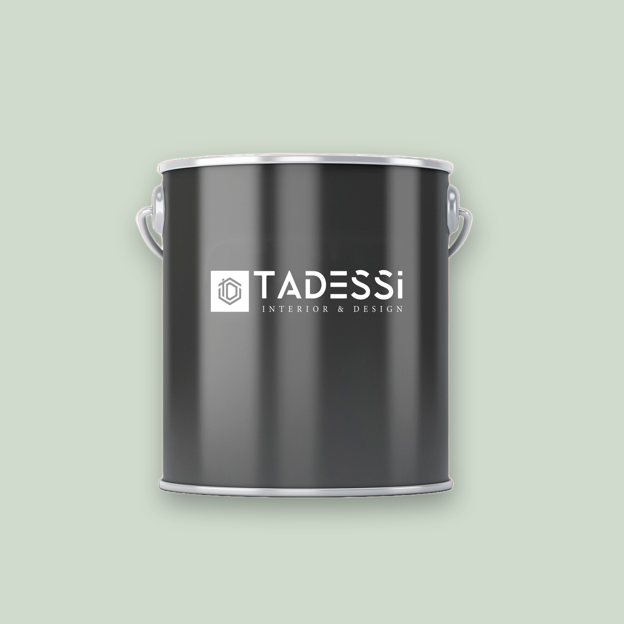 TADESSI Wall Select - Wandfarbe Grün  - Flamingo -  Hochwertige Innenfarbe  -  Intensive Farbkraft