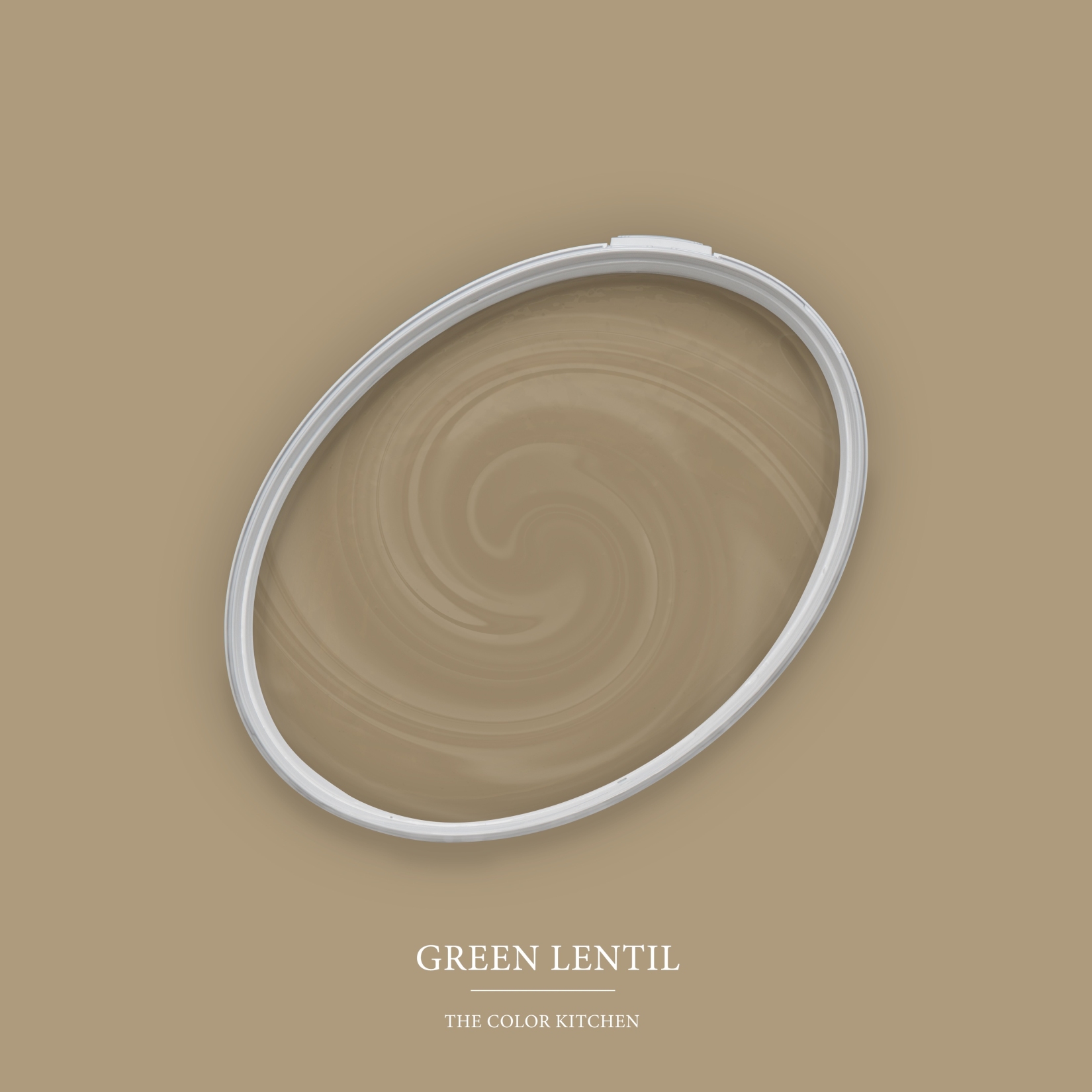 Wandfarbe Grün matt | The Color Kitchen Green Lentil | Exklusive Innendispersion Hohe Farbintensität