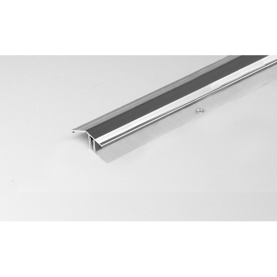 Ausgleichsprofil / Anpassungsprofil Laminat / Parket "Bellingham", für Höhe 15 - 24 mm, 5,5 mm breit, 2-teilig, Aluminium eloxiert, gebohrt-bronze dunkel-1 (Default)