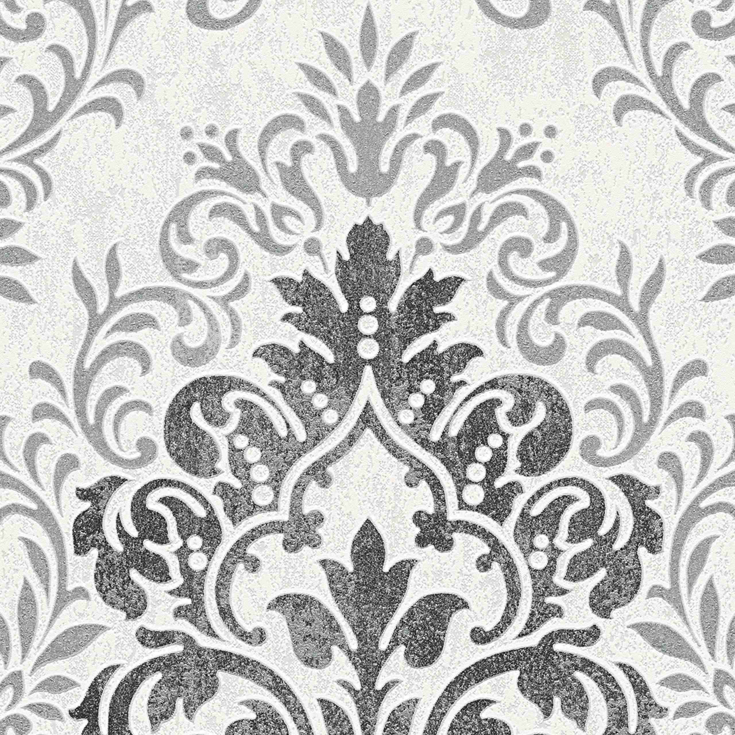 A.S. Creation | Jette 4 | 339241 | Vliestapete | Barock | 0.53 x 10.05 m | Grau