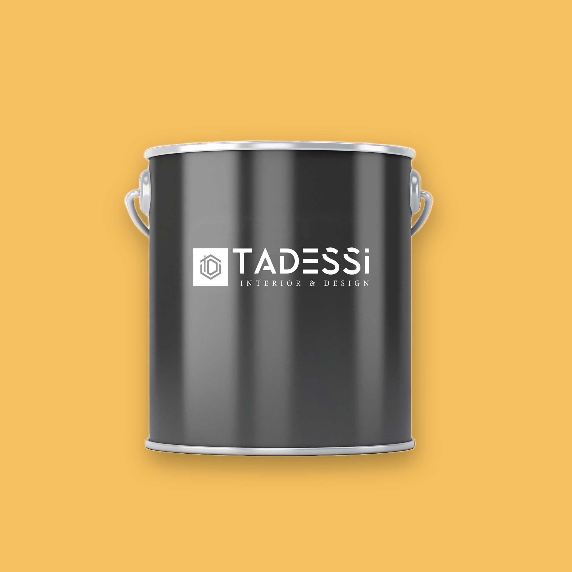TADESSI Wall Select - Wandfarbe Gelb  - Maisgelb -  Hochwertige Innenfarbe  -  Intensive Farbkraft