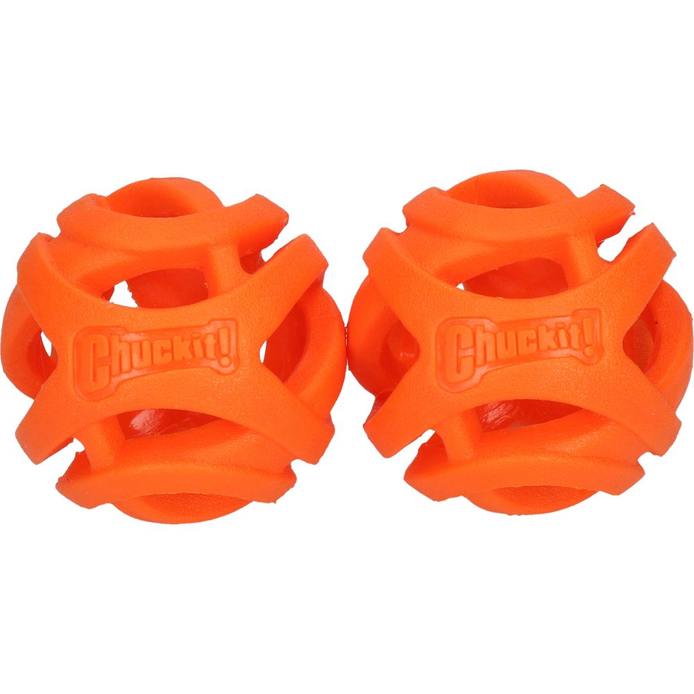 Hunde Spielzeug | Ball | Breathe Fetch Kugel M | im 2er-Pack | Durchmesser:6,4 cm