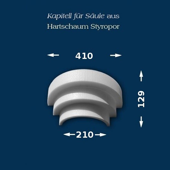 Säulenkapitell "Wiesemann SK9-3" - unbeschichtet