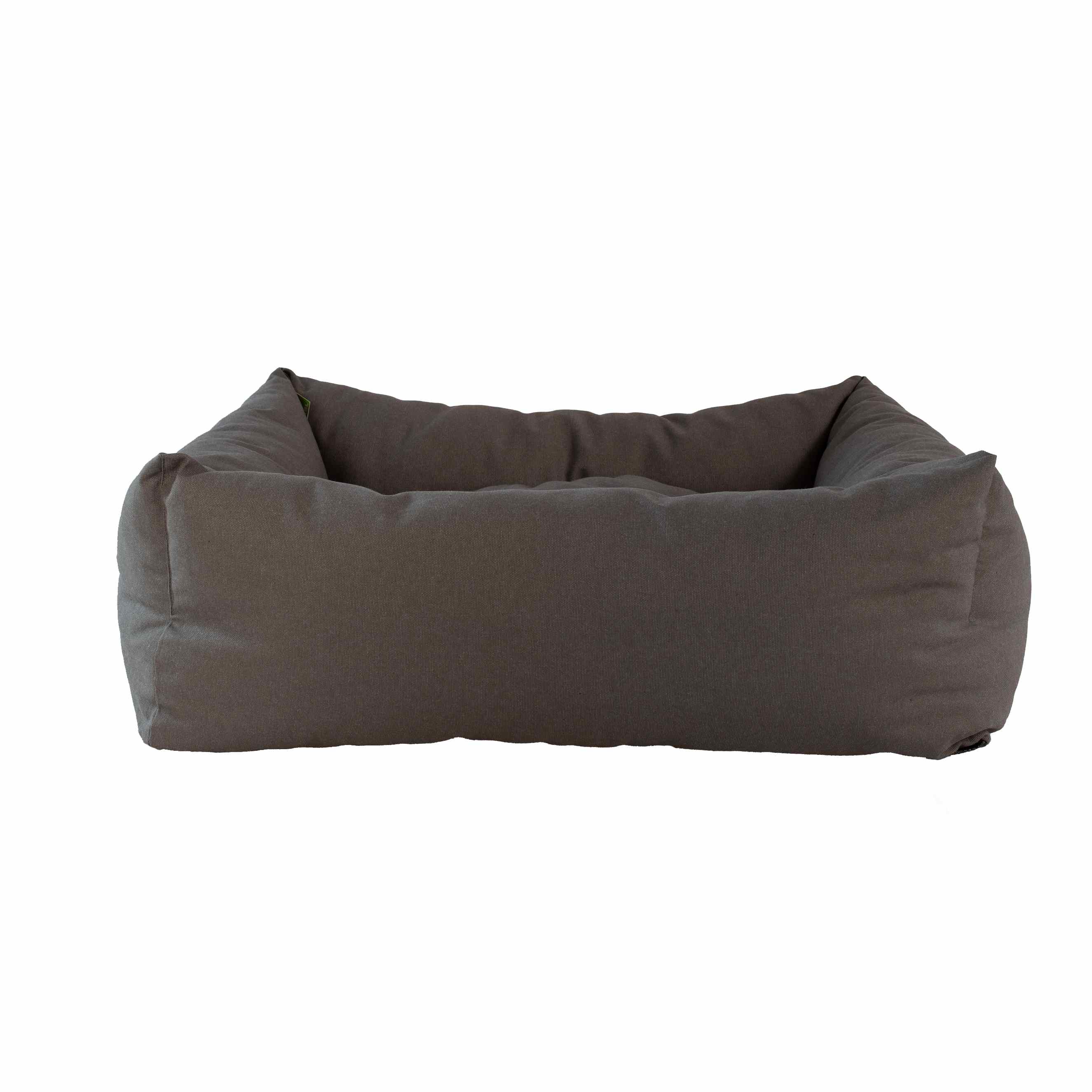 Kerbl | Hundebett Lucca | Grau | Verschiedene Größen | Kuschelbett mit Antirutschbeschichtung