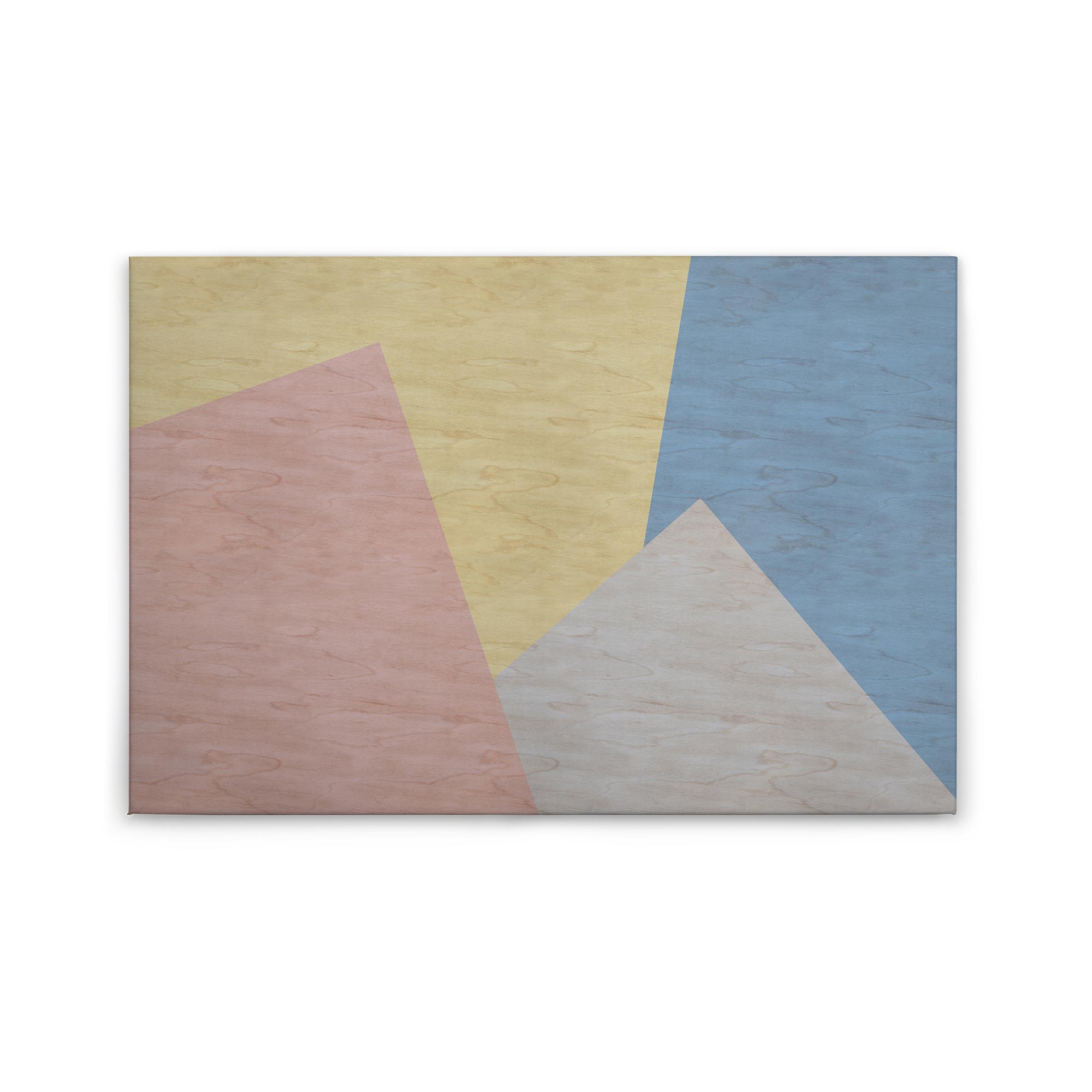 Tadessi Leinwandbild Abstrakt - 60 x 90 cm - M1-No.50253 - Keilrahmen in Bunt Blau