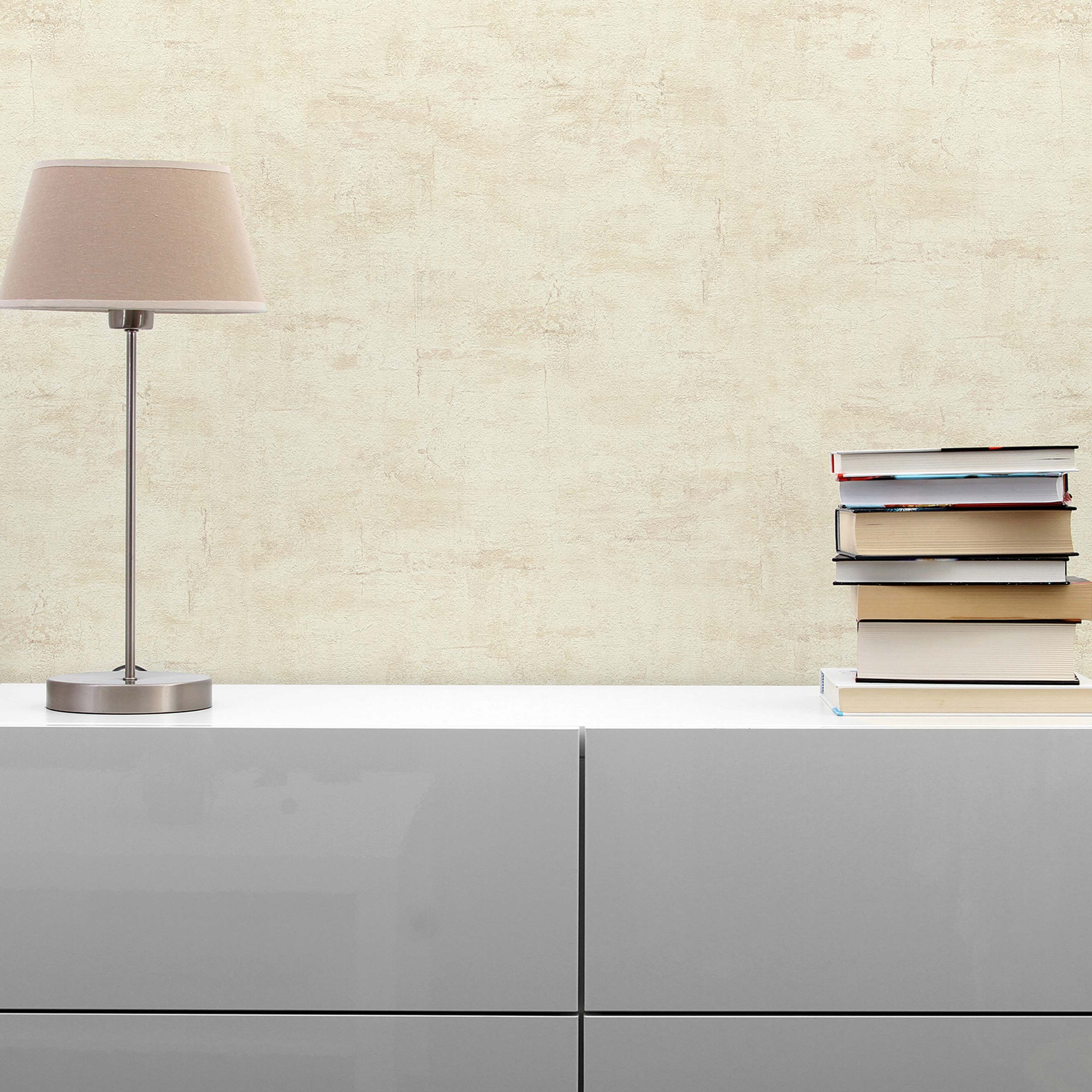 Tapete Uni M1-No.1413 Vliestapete Beige Braun Unitapete Einfarbig