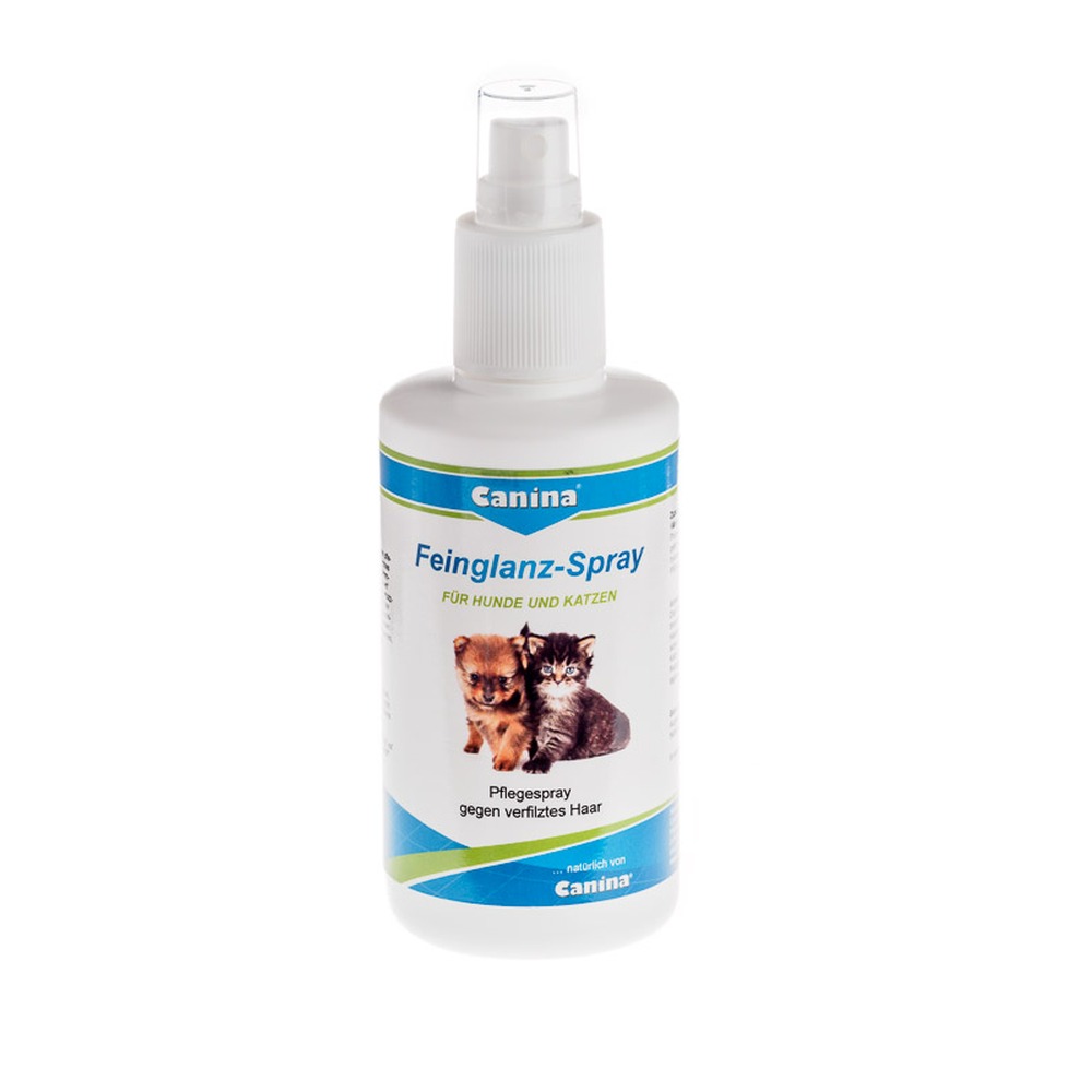 Canina | Feinglanz Spray | Pflege & Hygiene | 200 ml | Schutzfilm | Seidenproteine | geschmeidig