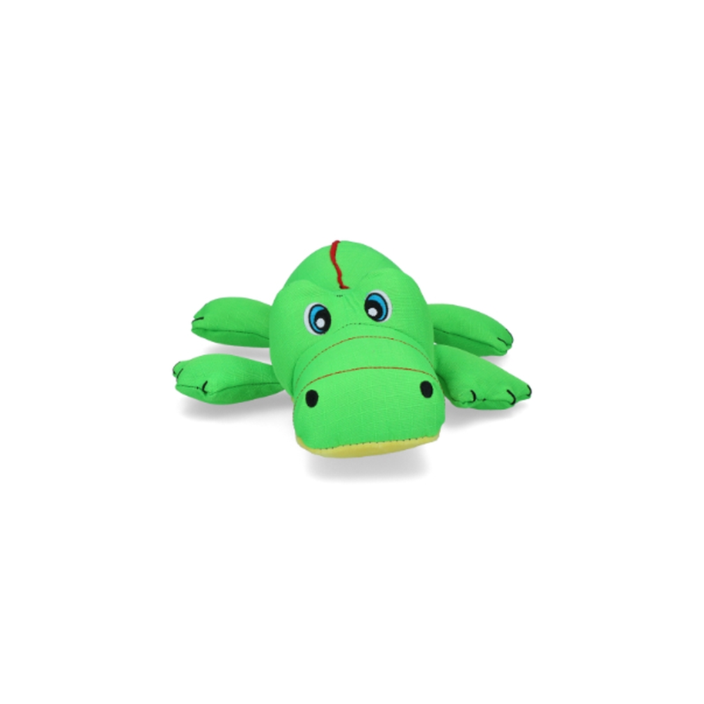 Hundespielzeug | aus kuschelweichem Plüschstoff | Modell: Alligator | Maße:10 x 23 x 39 cm