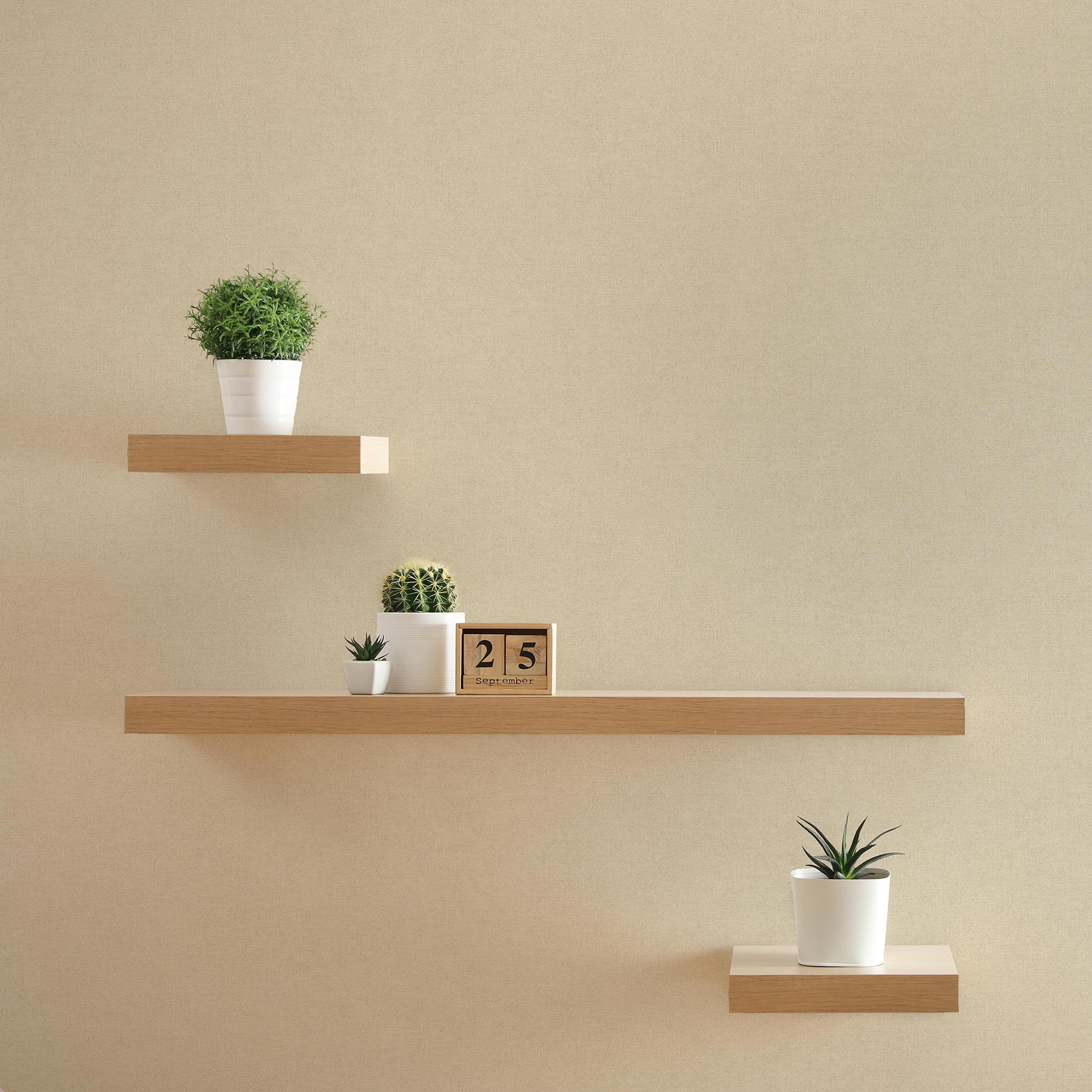 Tapete Uni M1-No.1003 Vliestapete Beige Unitapete Einfarbig