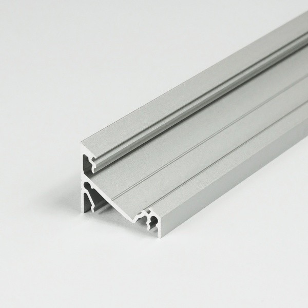 LED Alu Profil "Resiga" 24 x 19,4 x 2000 mm Aluminium LED Profil für LED Beleuchtung