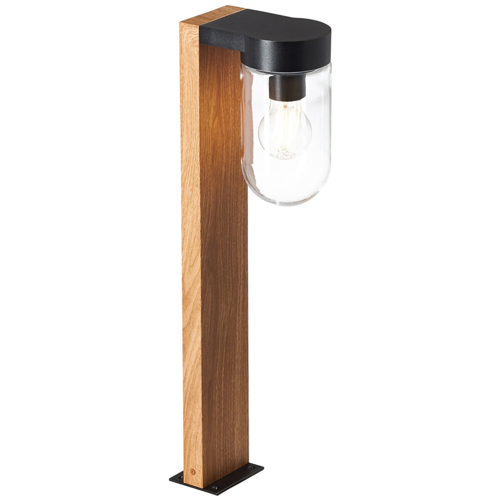 Stehleuchte 55 x 16 x 10 cm Braun Metall Stehlampe Zylindrisch Skandi Harmonisch