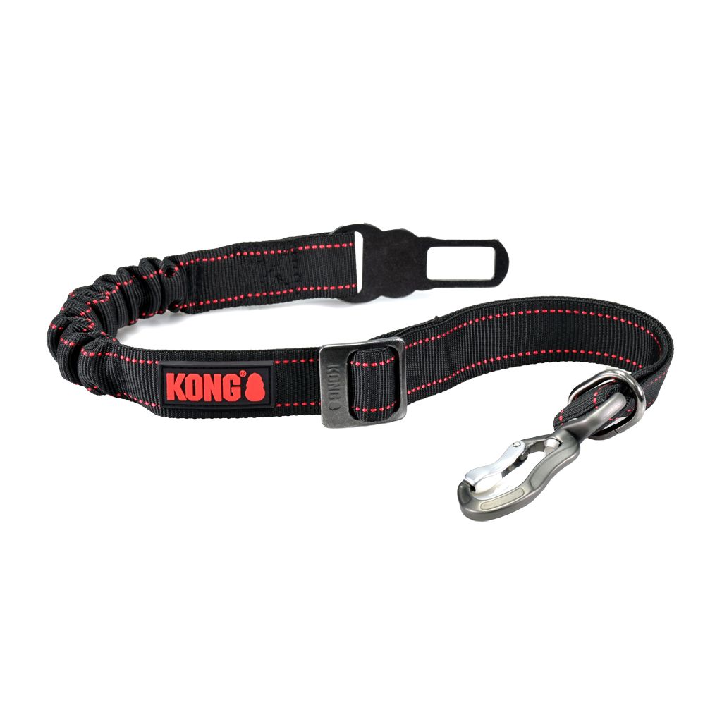 KONG | Autozubehör | Deluxe Swivel Tether | Anschnallgurt | inkl. Stoßdämpfung