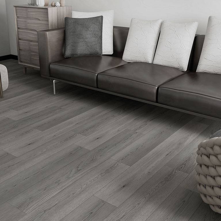 Check One Sol vinyle PVC 2473 Vogelsang 1220 x 228 x 5 mm Vinyle clipsable Parquet Chêne