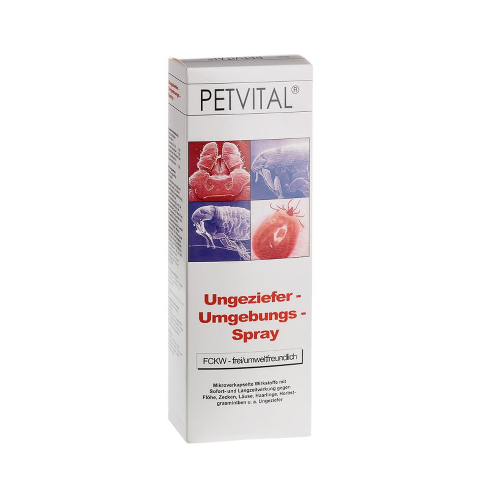 Canina | PETVITAL | Ungeziefer-Umgebungsspray | Bekämpfung | Langzeitwirkung | 500 ml