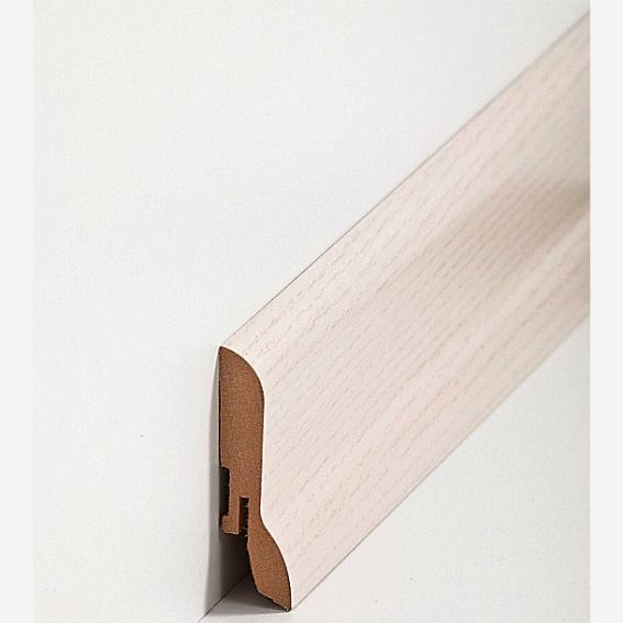 Sockelleisten "München" - Esche hell (MDF foliert / 722.615)