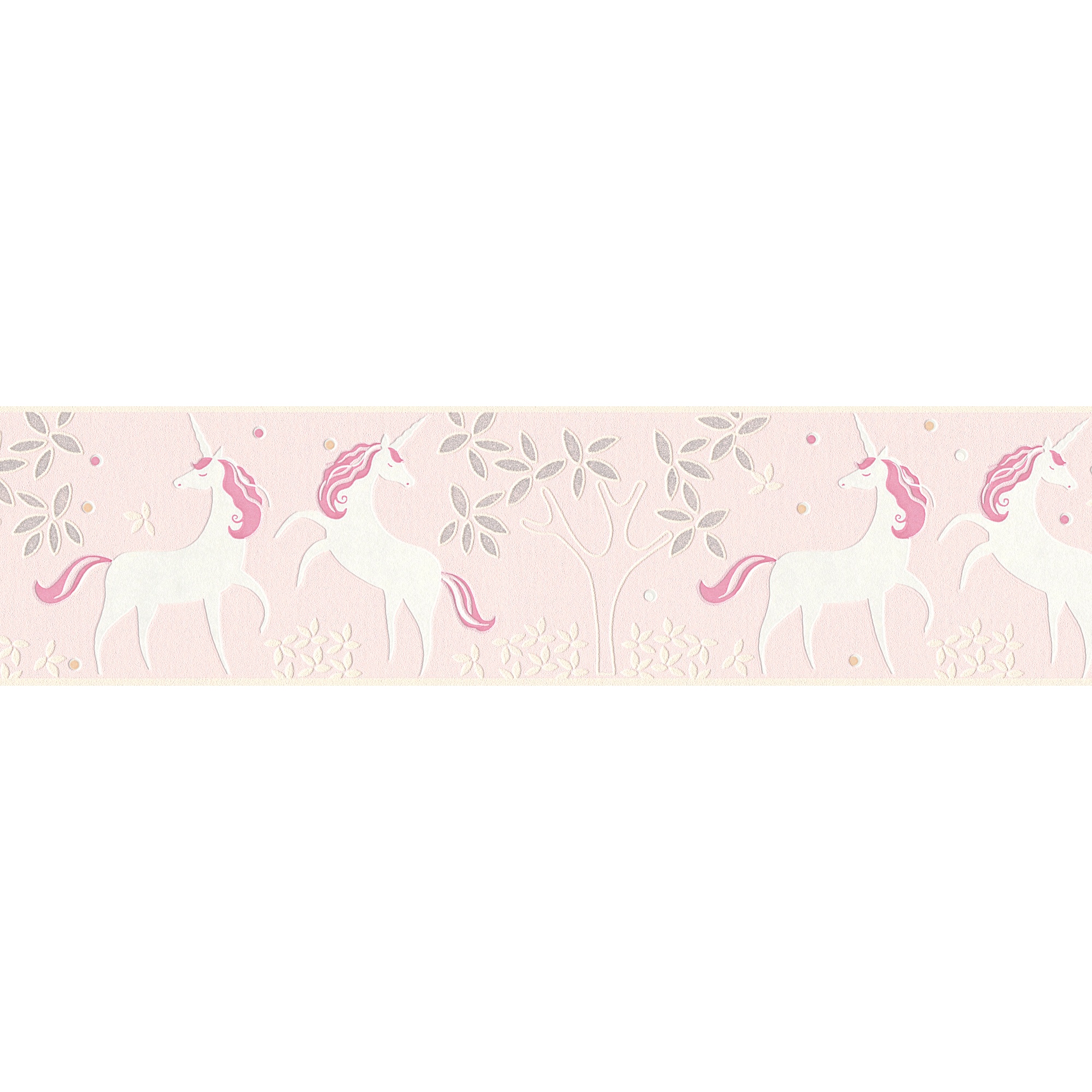 A.S. Creation | Boys & Girls 6 | 369903 | Vliesbordüre | Borte | 0.13 x 5 m | Rosa