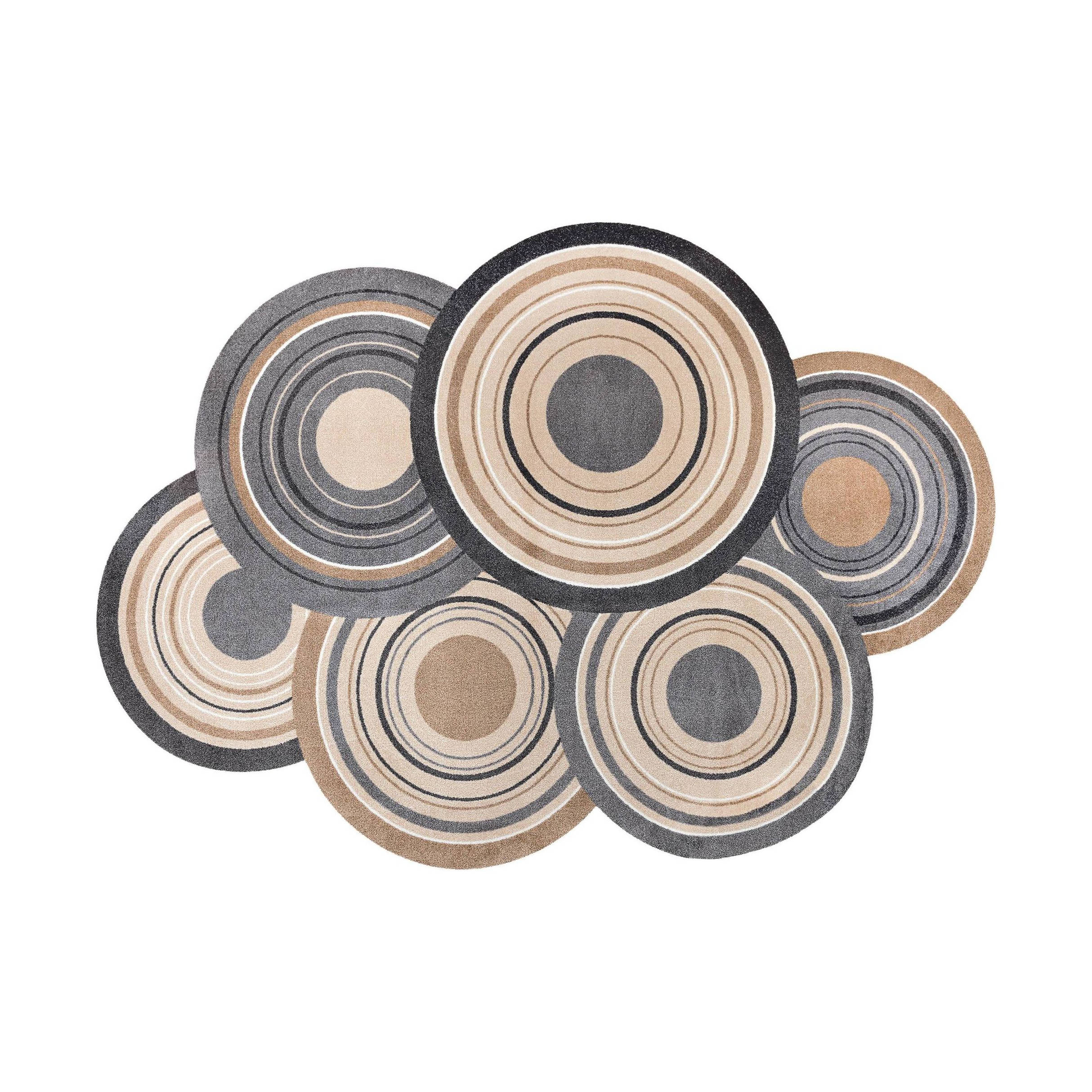 Paillasson Terre tapis de sol lavable Différentes tailles Floornovo Trend Design