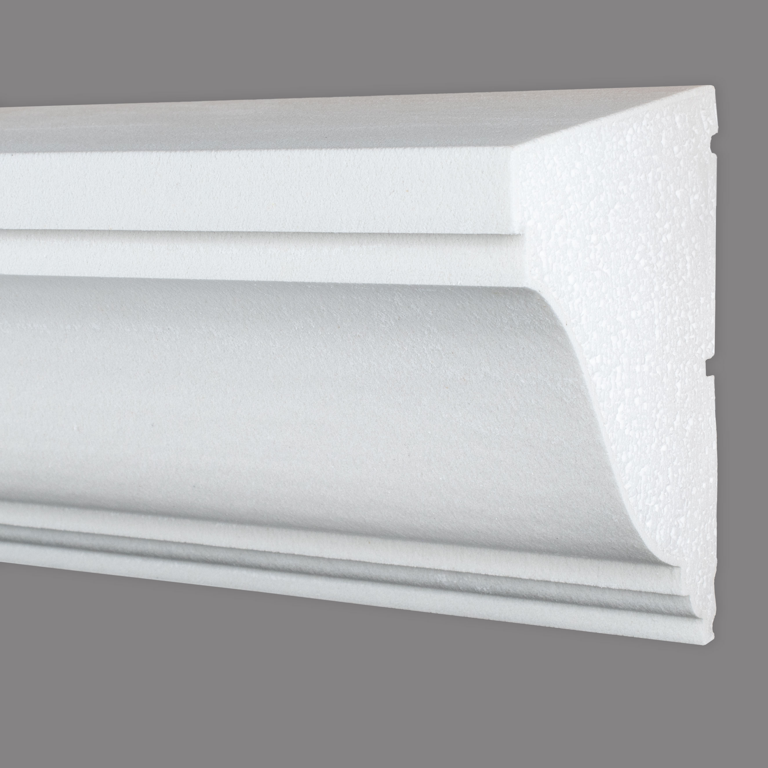 Wiesemann | Fassadenprofil "FP41-b" | Fassadenstuck | 135 x 186 x 2000 mm | Außenstuck | Beschichtet