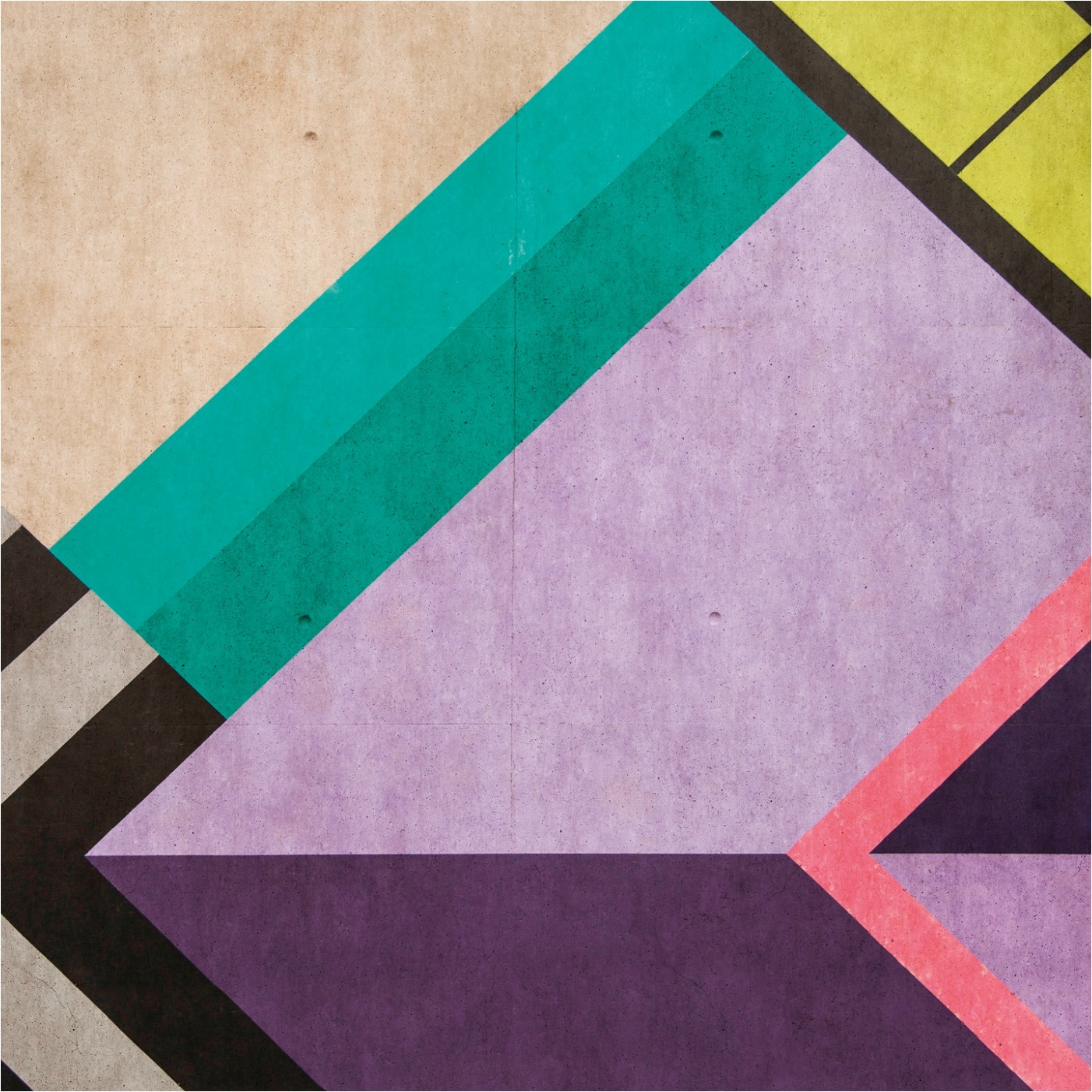 Tadessi Fototapete Grafik M1-No.11792 Digitaldruck Tapete Bunt Violett - Abstrakt Wohnzimmer