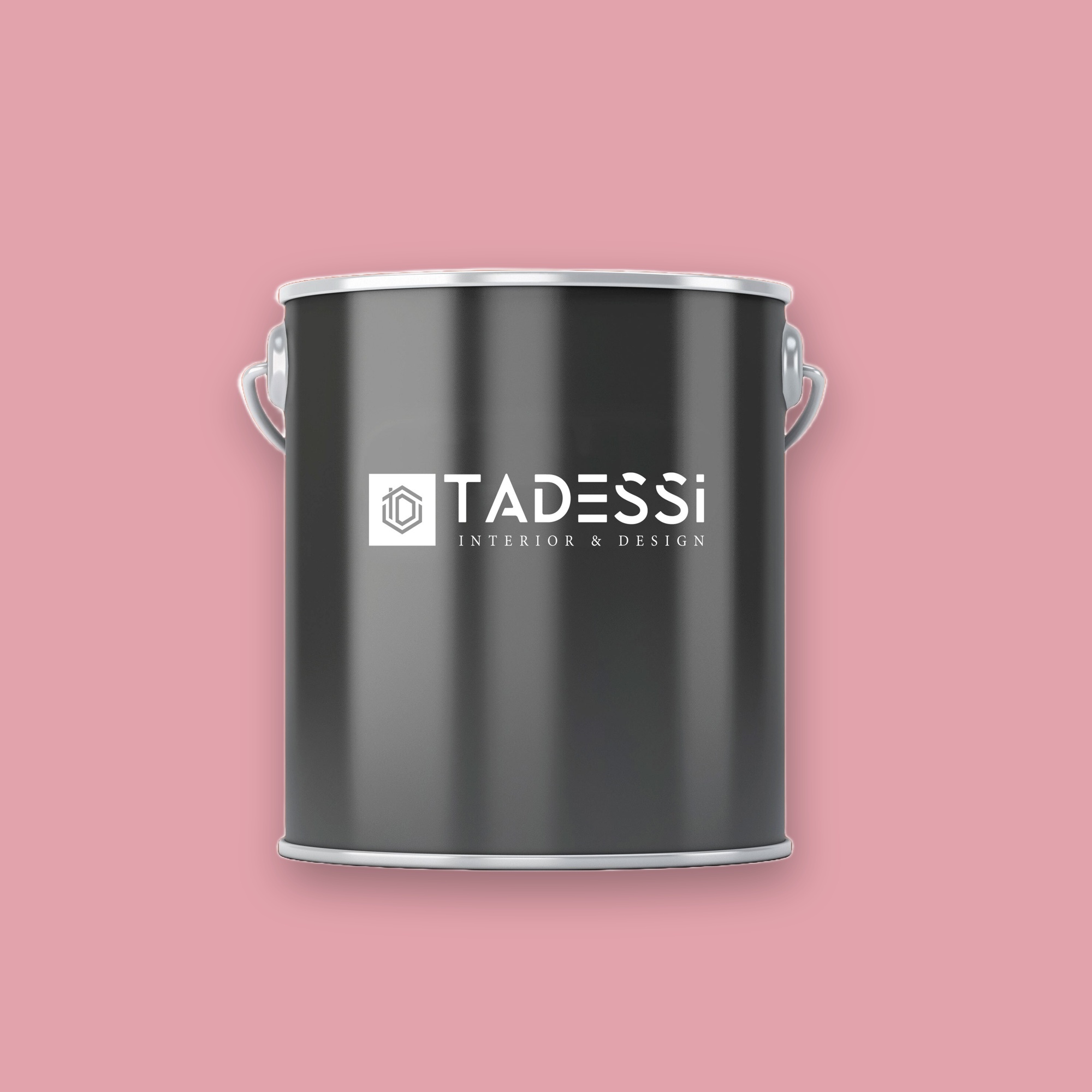 TADESSI Wall Select - Wandfarbe Pink  - Pfirsich -  Hochwertige Innenfarbe  -  Intensive Farbkraft