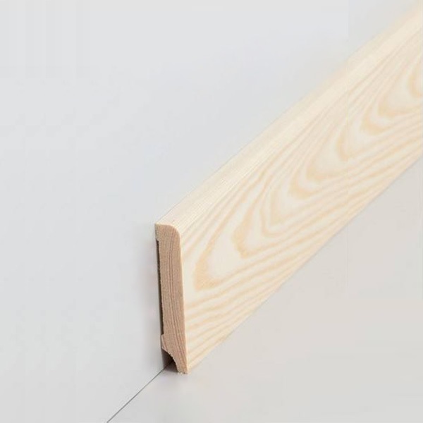 Plinthes "Zeven" 320.1060.1 Bois massif 10 à 19 x 60 à 80 x 2500 mm Pin PROVISTON