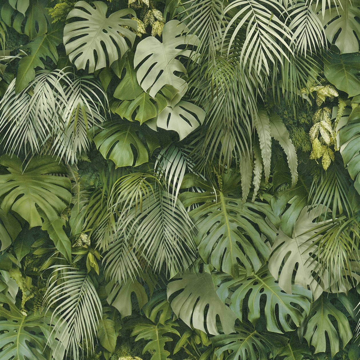 A.S. Creation | Greenery | 372802 | Vliestapete | Naturoptik | 0.53 x 10.05 m | Grün