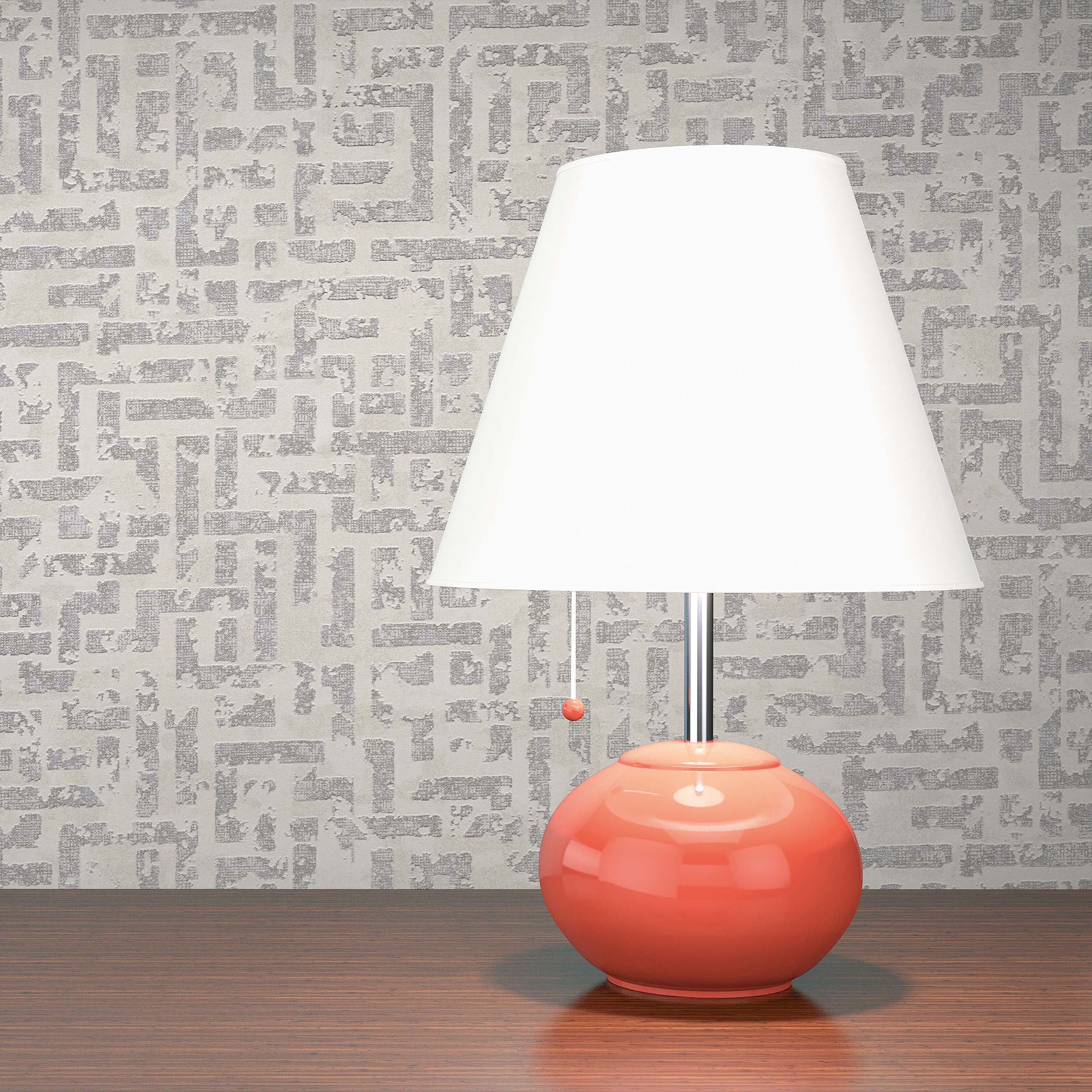 Tapete Grafik Meo M1-No.1818 Vliestapete Weiß Silber Geometrisch Modern