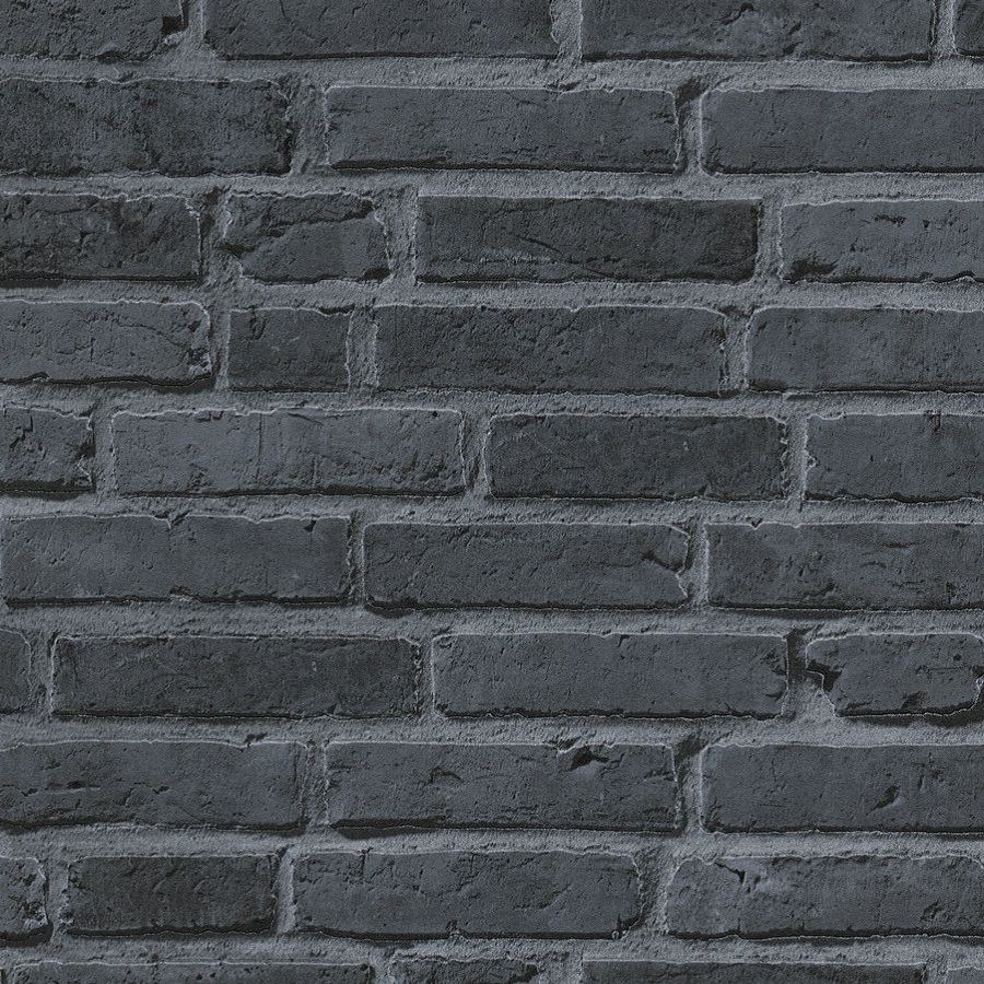 A.S. Creation Best of Wood'n Stone | 942833 | papier peint intissé pierre brique | gris