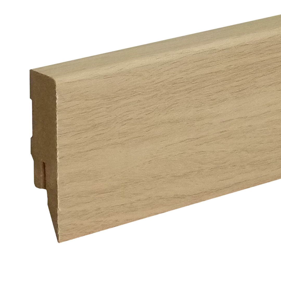 Sockelleiste / Fußleiste / Bodenleiste Lecco-73 (73450) | 16 x 58 x 2500 mm | Eiche Elegant