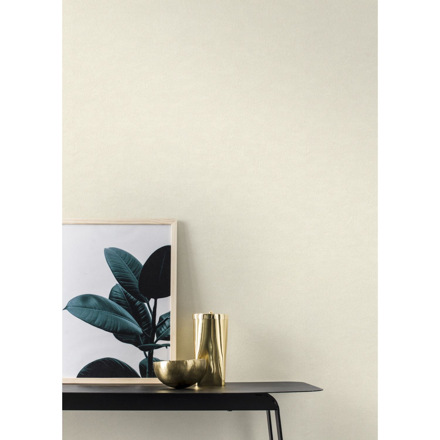 Rasch | Saphira | 420616 | Vliestapete | Einfarbig | Uni | 0.53 x 10.05 m | Beige