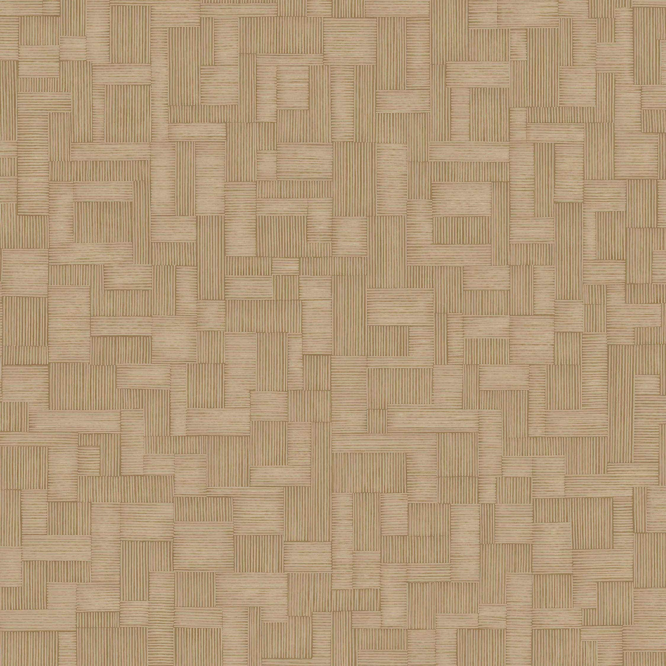 Grandeco Vliestapete - Structured Walls - Gold Beige Muster Motive - A85206 5411012540388 - Image 2