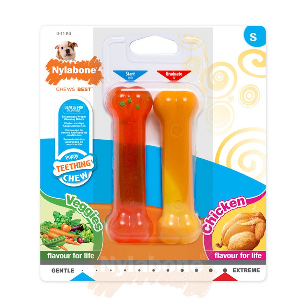 Hundespielzeug | Welpenkauspielzeug | Puppy Doppelpack | Klein