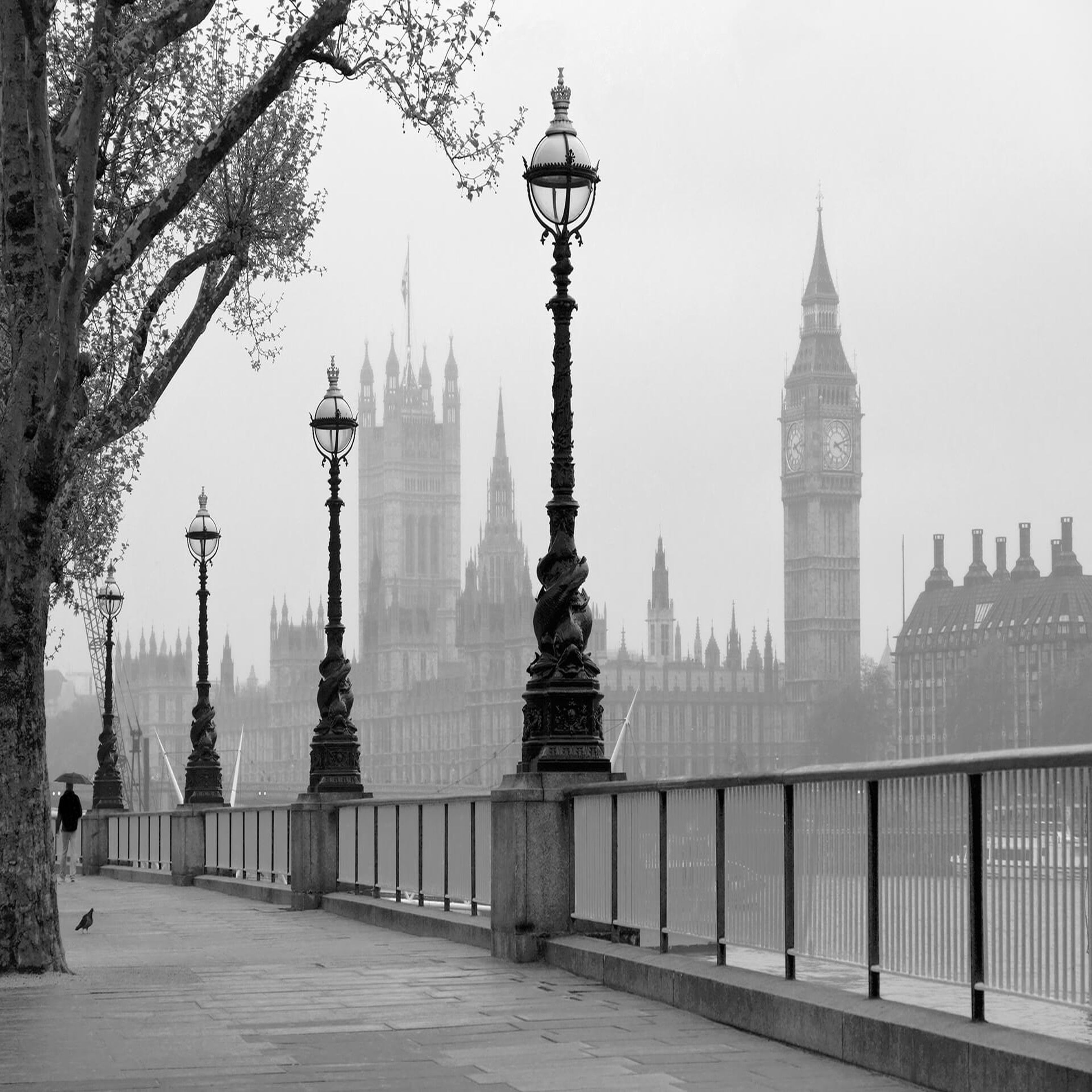 A.S. Creation Designwalls 2.0 DD118994 Fotomural Tejido no tejido 384 x 260 cm Londres Gris