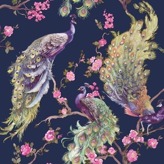 Holden Kaleidoscope | 90670 | papier peint intissé animaux | 0.53 m x 10.05 m | coloré