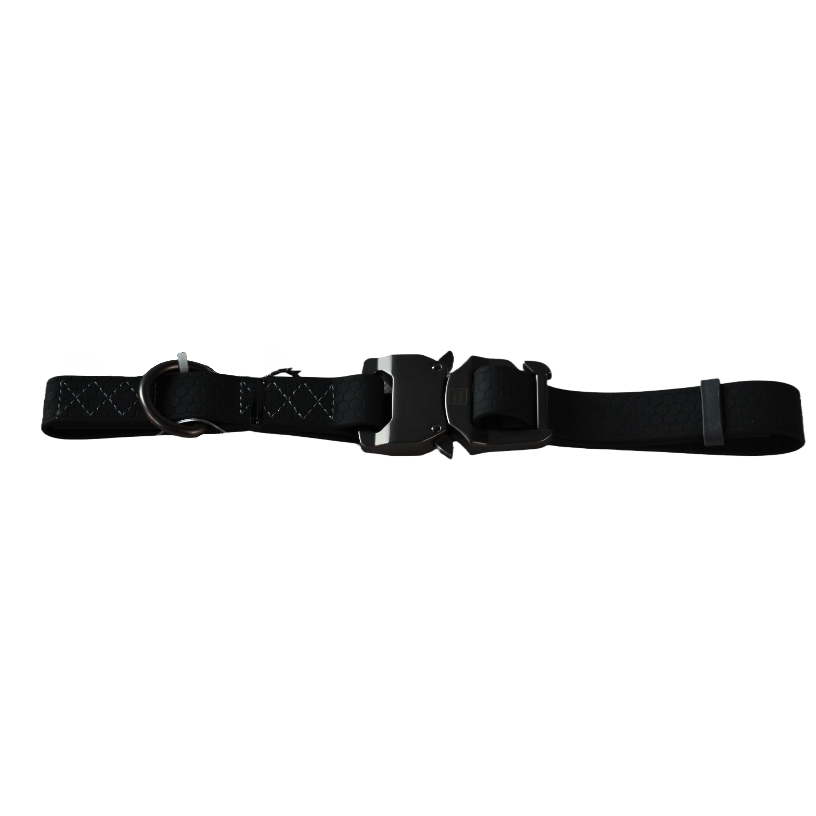WAUDOG | Hundehalsband | Schwarz | 25-50 cm Halsumfang | mit Klippverschluss