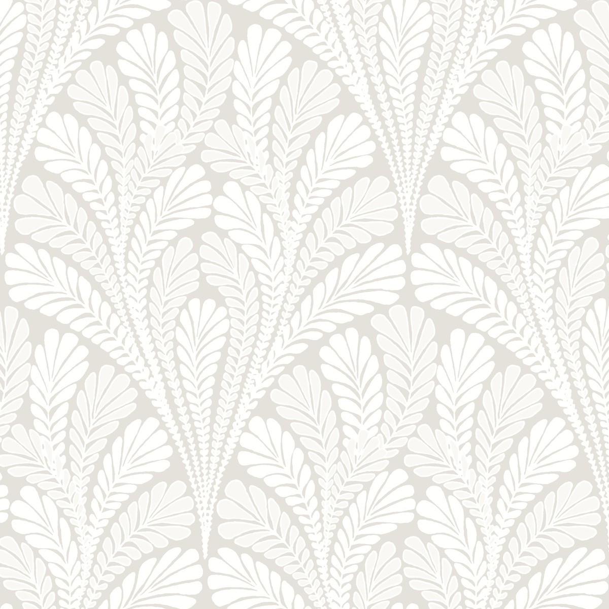 York Wallcoverings | Black and White | BW3952 | Sure Strip tapete | Blätter | 0.52 x 10 m