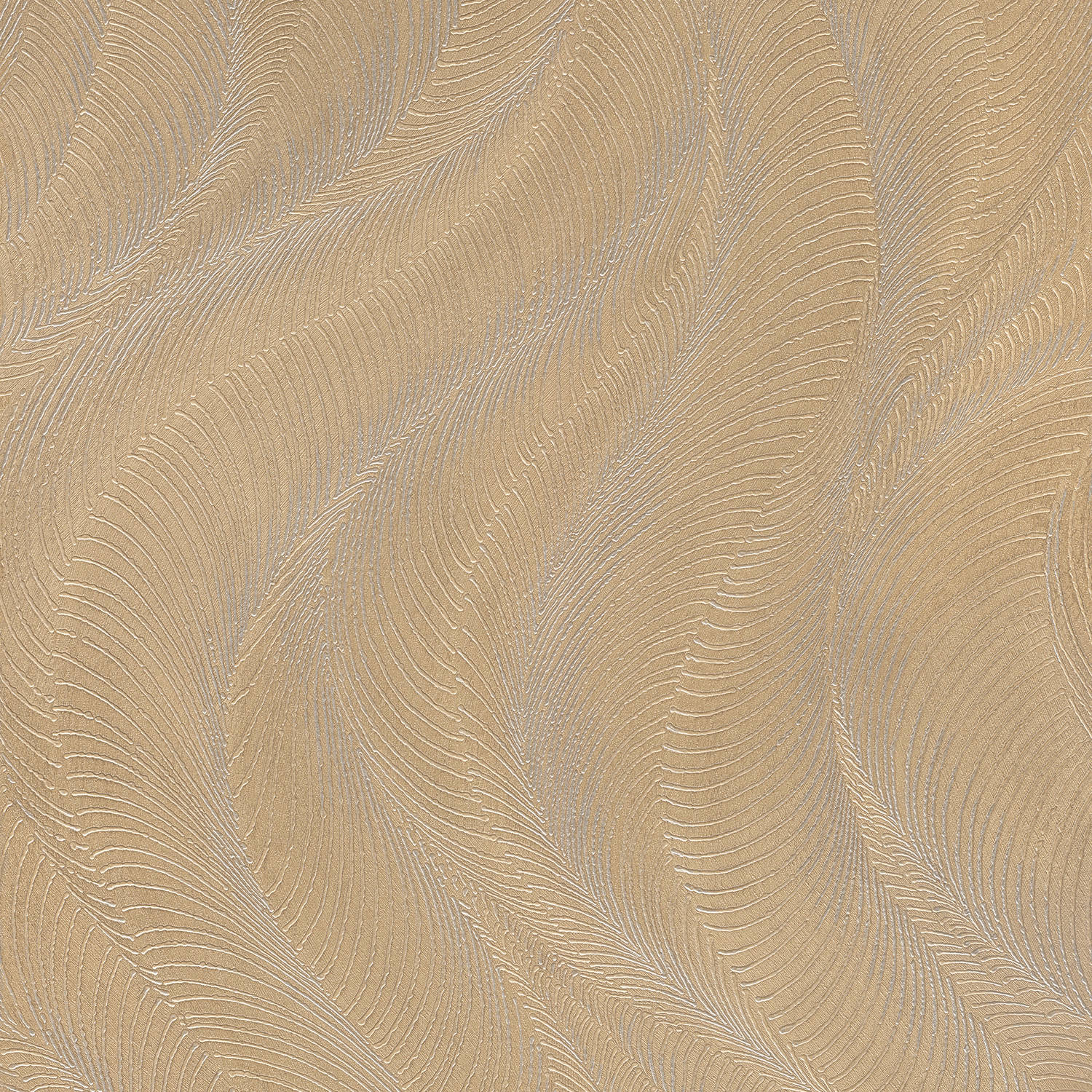 Vliestapete Grafik Muster 659641 Beige Gold Silber Incanto Rasch