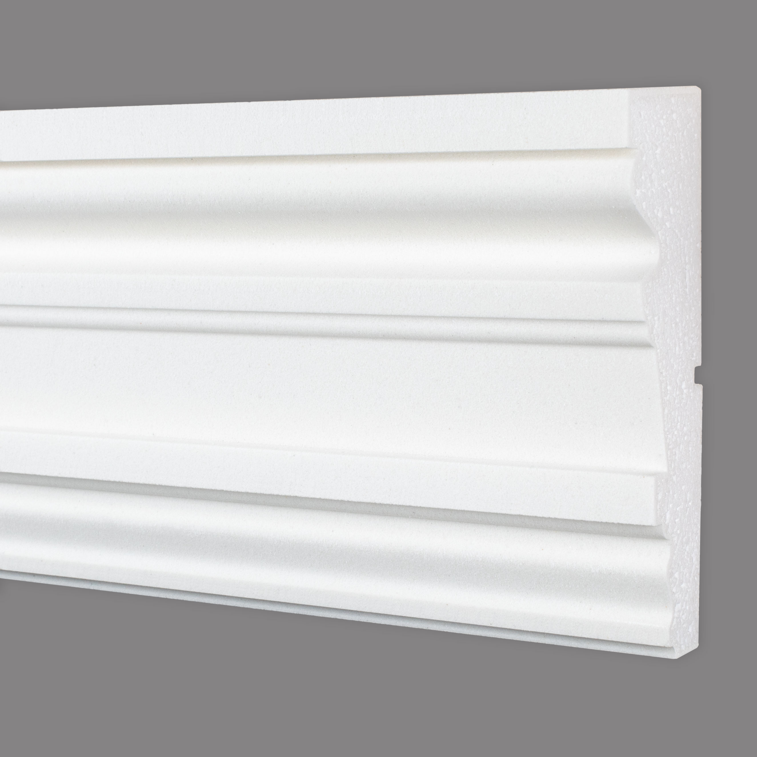 Wiesemann | Fassadenprofil "FP60-b" | Fassadenstuck | 20 x 150 x 2000 mm | Außenstuck | Beschichtet