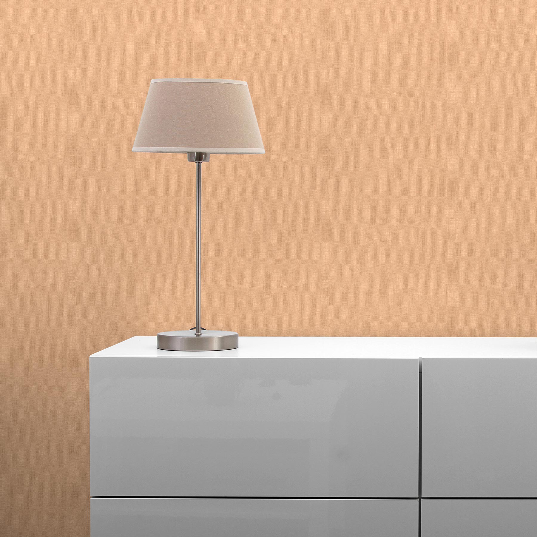 Tapete Uni M1-No.3222 Vliestapete Orange Tapete Einfarbig Unitapete